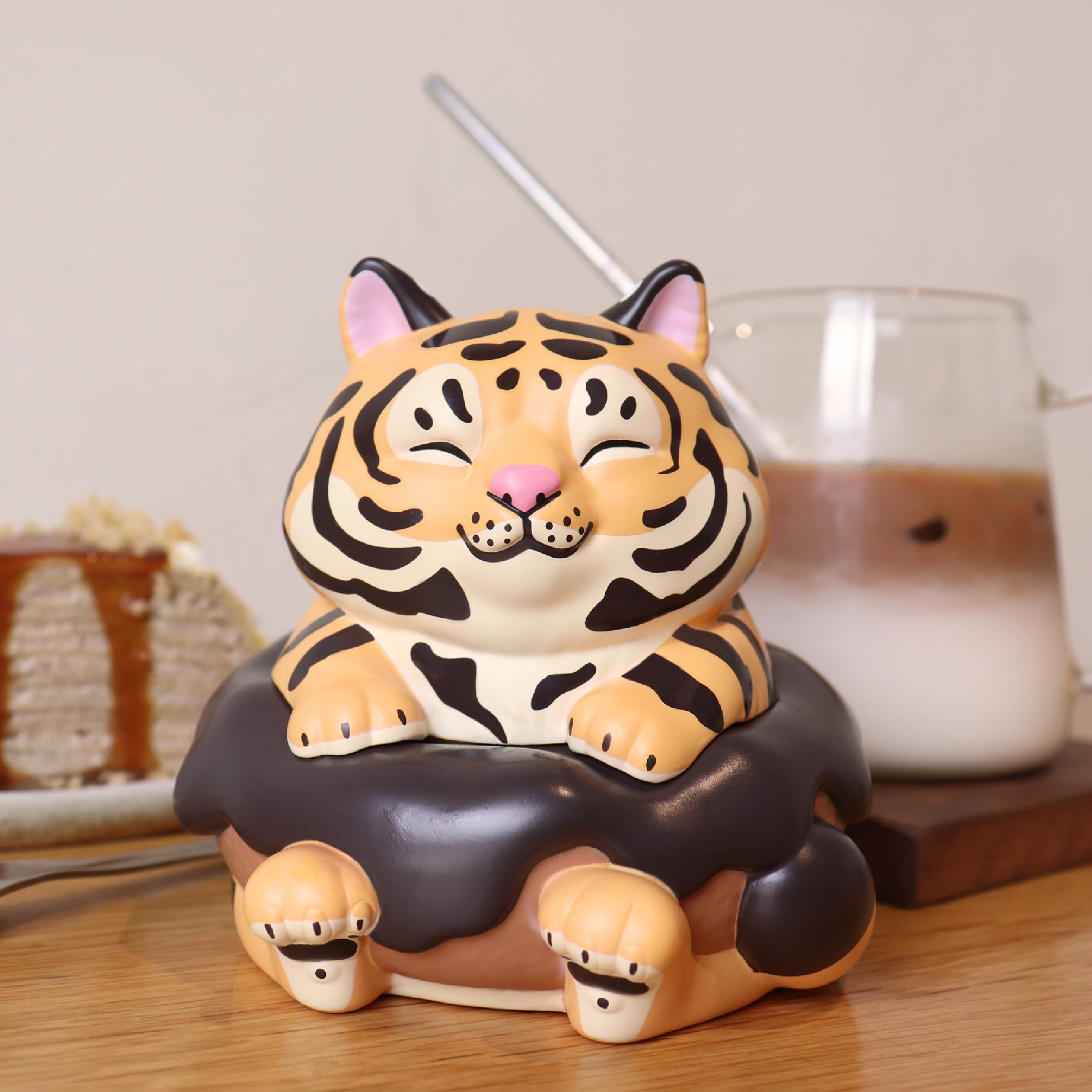 【現貨】限定品釋出「甜甜老虎圈」軟膠玩具