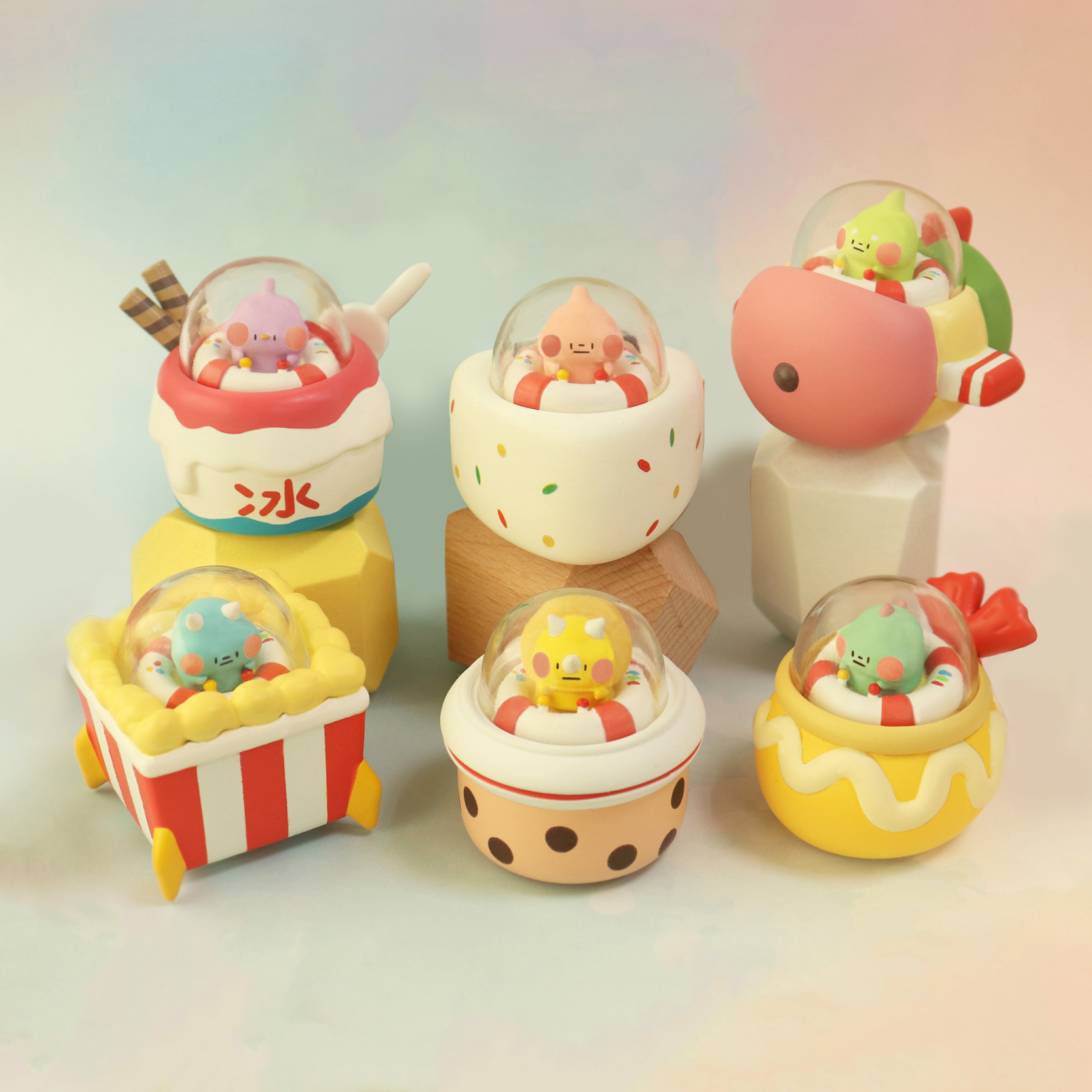 【現貨扭蛋】吃貨恐龍趣宇宙 共6款