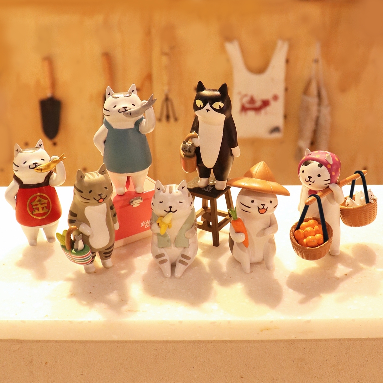 【現貨扭蛋】喵的菜市場 共6款