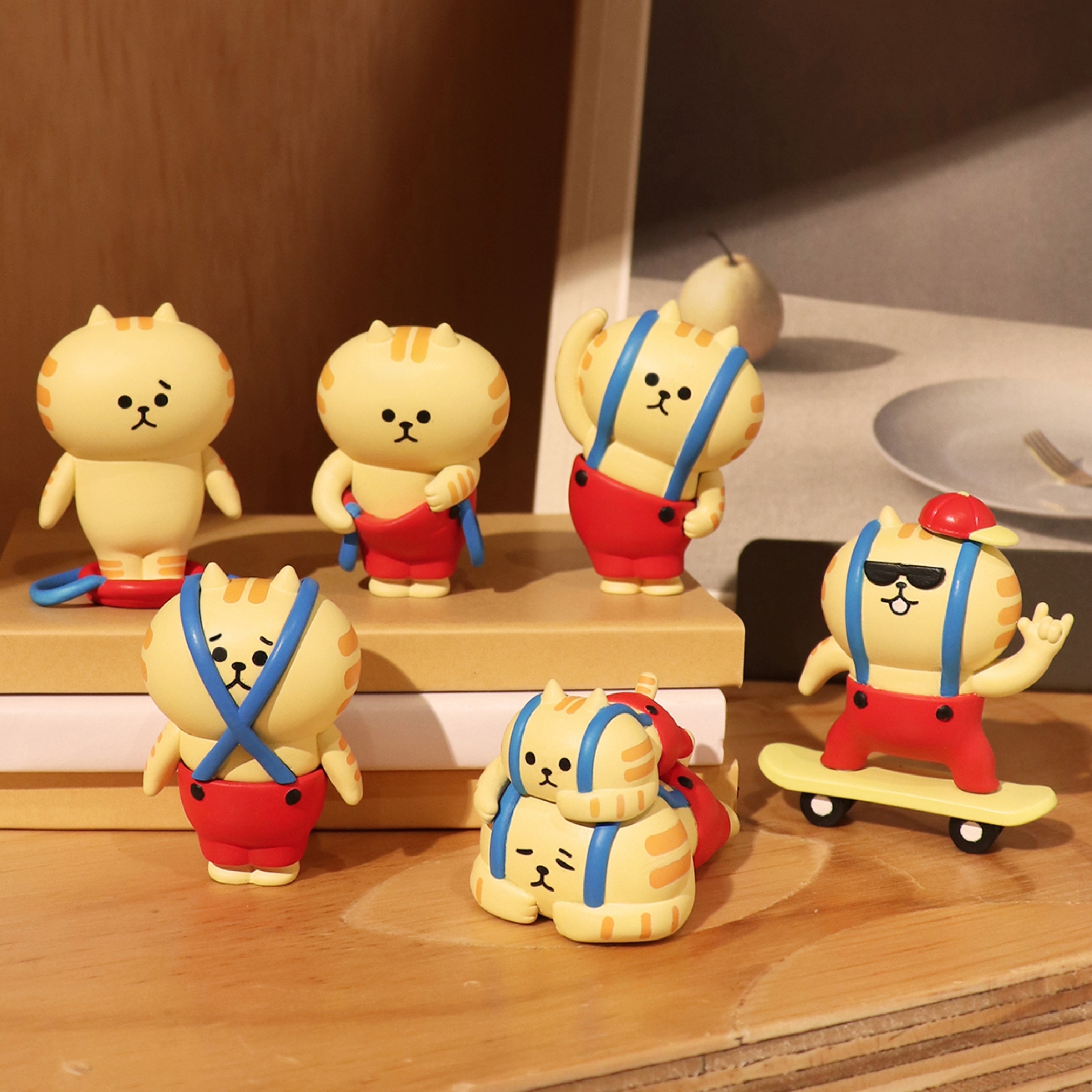 【現貨扭蛋】懶洋洋喵之助-第二彈 共5款