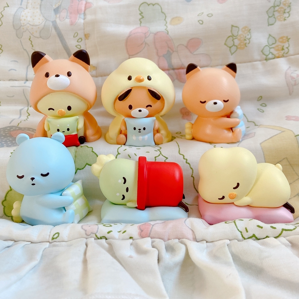 【現貨扭蛋】小玉米花 一起懶洋洋嘛 共6款