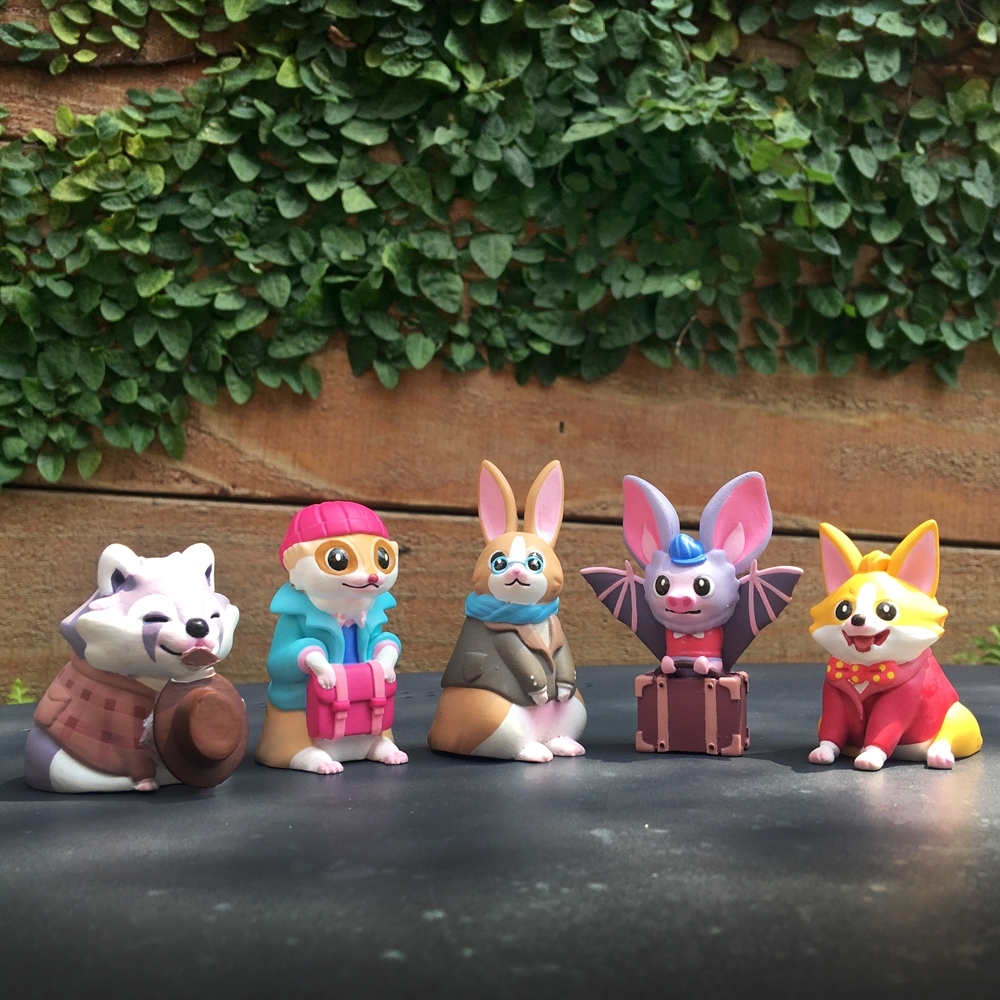 【現貨扭蛋】動物穿西裝 共5款