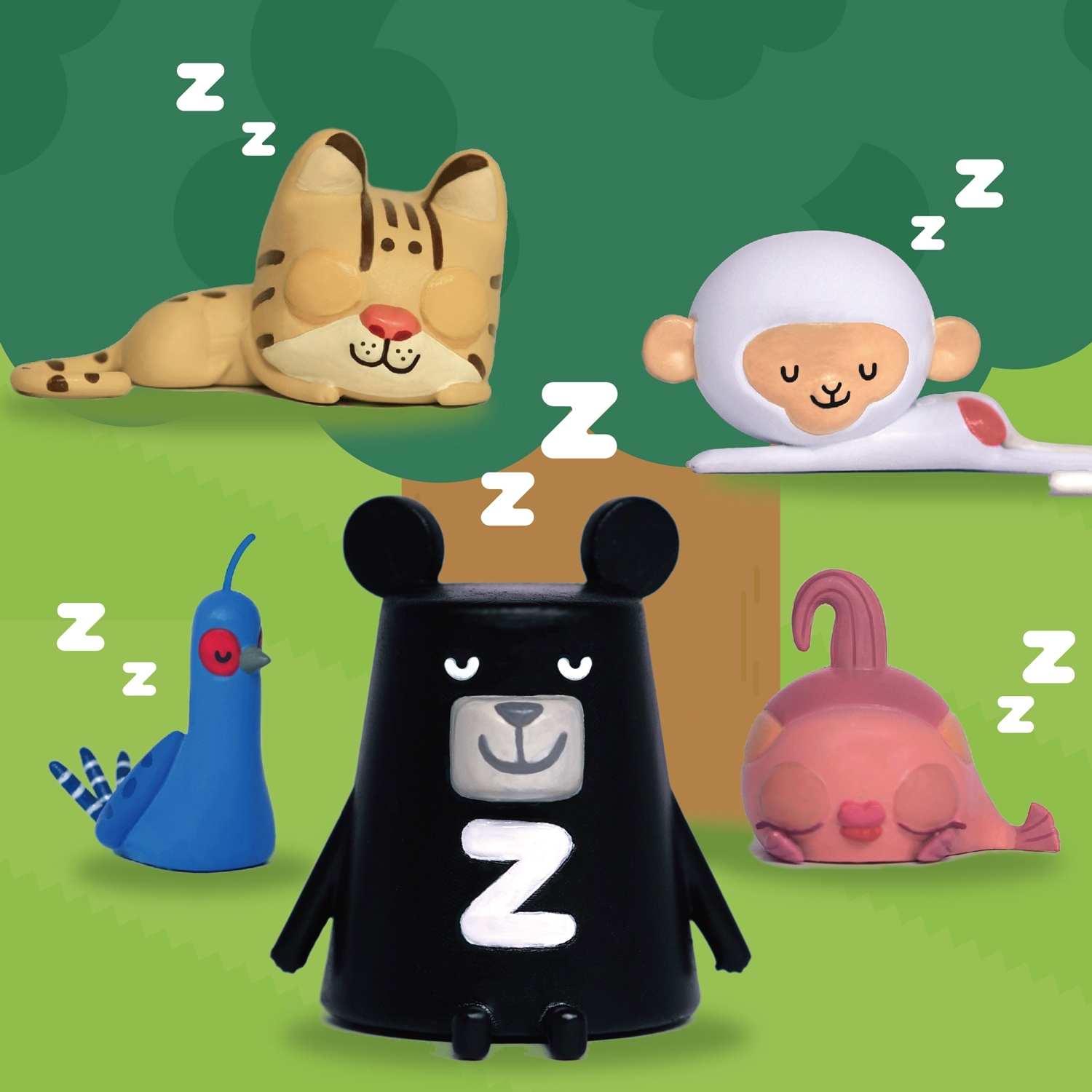 【現貨扭蛋】黑啤與啤下組織 共5款