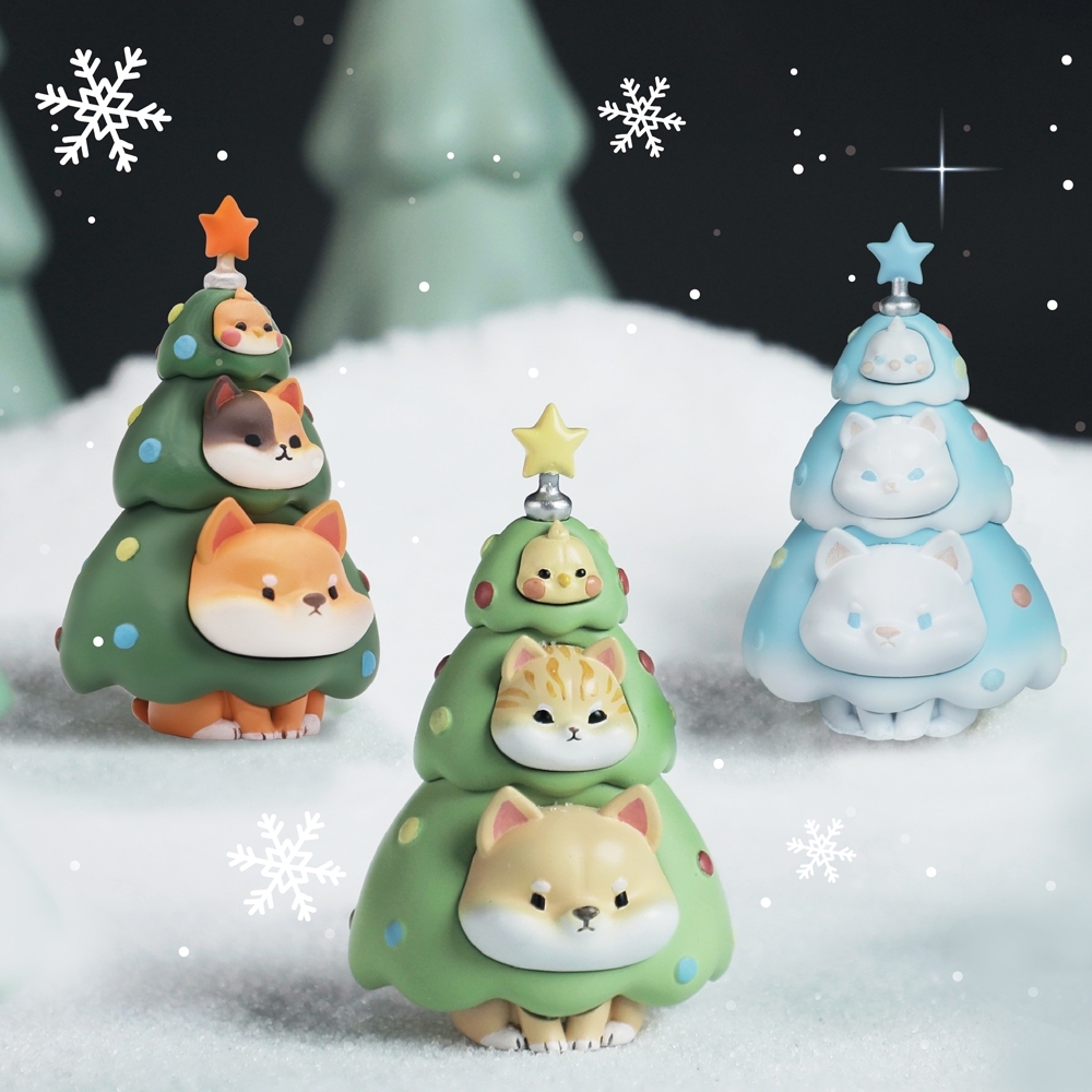 【現貨扭蛋】聖誕樹夥伴 共6款