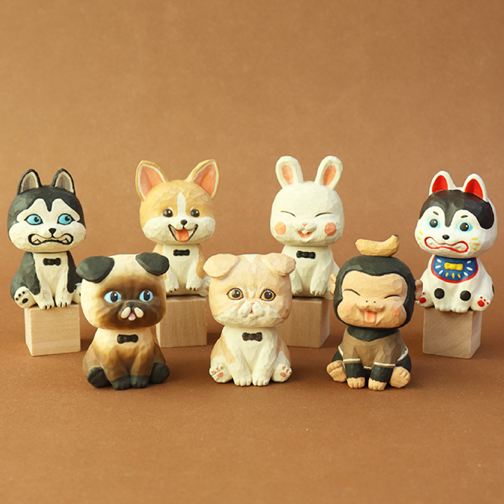 【現貨扭蛋】坐坐小動物 共6款